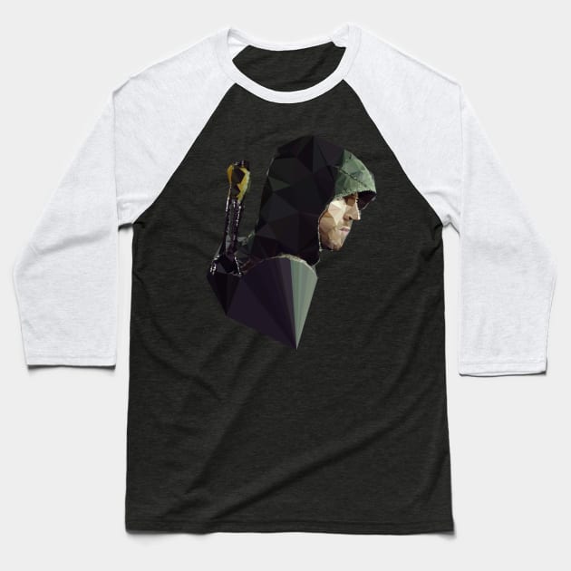 Arrow Baseball T-Shirt by ninjacookie